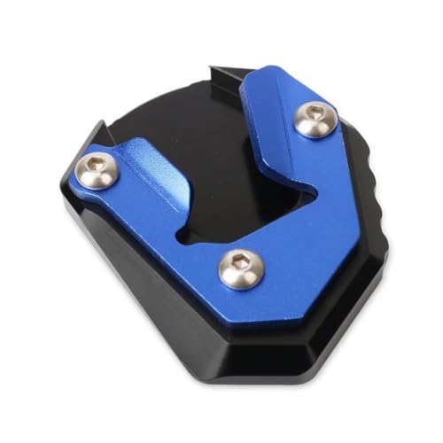 Plaque béquille moto S1000XR extension latérale bleue pour stationner en toute sécurité