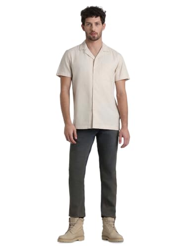 Image of Jack & Jones Men Pure Cotton Regular Opaque Casual Shirt