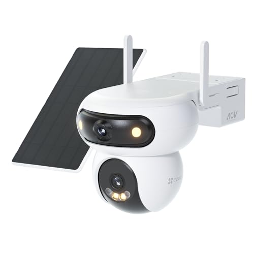 EZVIZ HB90 2K+&2K+ Dual WLAN Überwachungskamera Akku Outdoor +8W Solarpanel – Ansicht 1