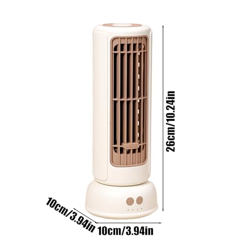 Ventilateur tour pour chambre compact à 3 vitesses pour bureau et maison