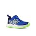 New Balance Rave Run V2 Bungee Lace with Top Strap Shoe, Team Royal/Blue Oasis/Bleached Lime Glo, 5 US Unisex Big Kid