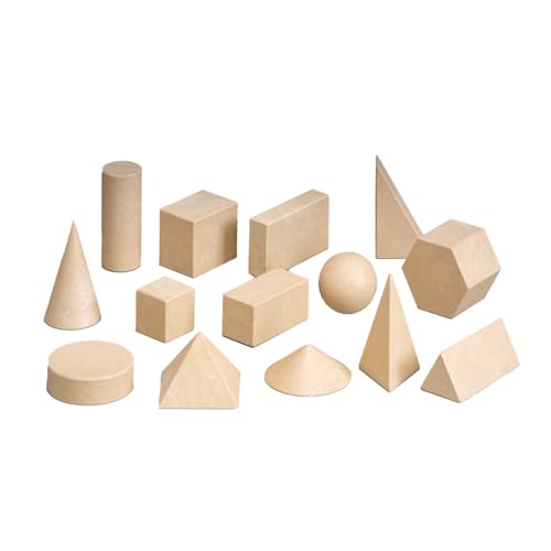 14 geometrische Figuren -- Geometrische Körper Set -- 1.-4. Klasse --...