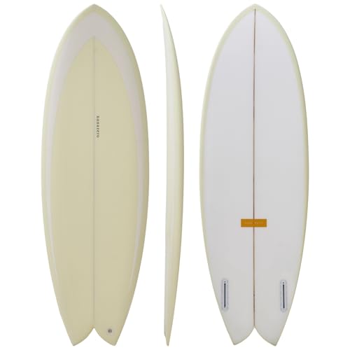nanazero Standard EPS サーフボード スモールウェーブ フィッシュ 5'6" Cream&White (フィッシュボード サーフィン surfboard ナナゼロ 小波用)（Amazon）