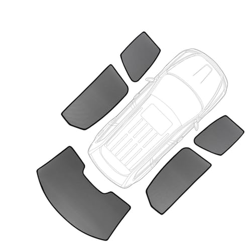 Pare-soleil de voiture magnétique occultant pour fenêtres latérales de Volvo S60 2010-2019