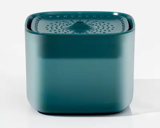 Image of Pet Water Fountain Super Silent - Water Fountains for All Pets Indoor - Suitable for Cats, Birds, Rabits and Dogs (Deep Turquoise, 3L)