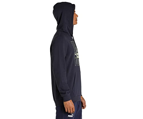 Image of Puma Men's Cotton Hooded Neck Sweatshirt