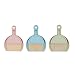 Small Broom and Dustpan Set for Home, Mini Clean Brush with Dust Pans Cute Hand Broom Brush Dust Pan with Hanger Hole, Small Cleaning Brush Set for Desktop Computer Table Keyboard (3PCS)