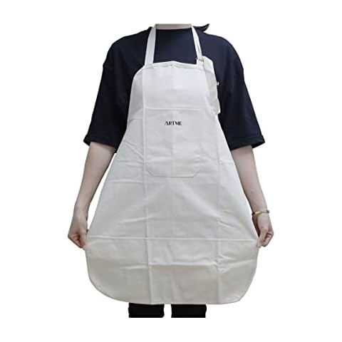 Artme Cotton Artist Apron - Art Studio, Painting, Crafting, Pottery Cover
