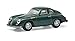 Schuco 452658000 Porsche 356A Coupé, Carrera, model samochodu, skala 1:87, zielony metalik