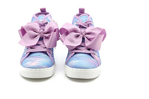 Nickelodeon Jojo Siwa Girl's Hi-Top Athletic Sneaker, Lilac/Blue (Big Kid), Size 4 #TOP2