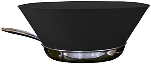 Frywall 12 (Large) - Black - Splatter Guard, as Seen on Shark Tank