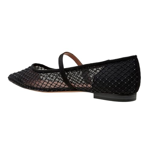 Linea Paolo - Nadeen - Womens Fishnet and Mesh Mary Jane Flats4
