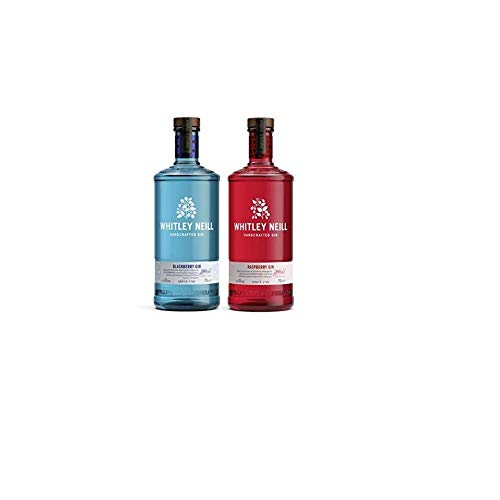 Whitley Neill Blackberry Gin, 70 cl with Raspberry Gin, 70 cl