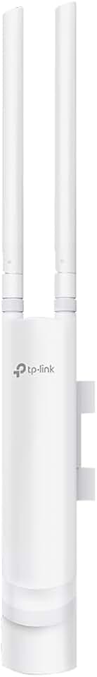 TP-LINK N300 Ponto de acesso externo sem fio 11n 2,4 G, IP65 à prova d 'água, ideal para jardim sem fio, com injetor PoE passivo, instalação flexível, software de controle EAP