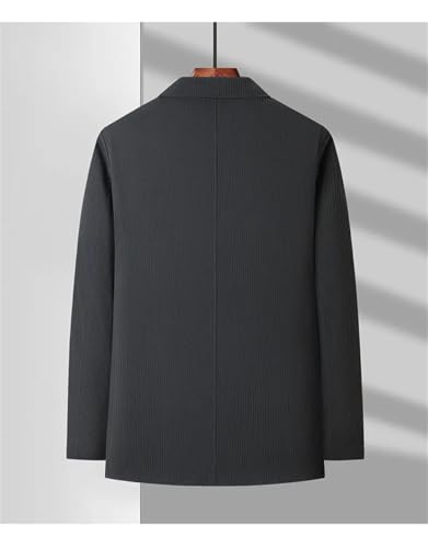 Disimlarl Men's Business Casual Suit Jacket Solid Color Thin Suit Coat Notched Collar Formal Outwear2