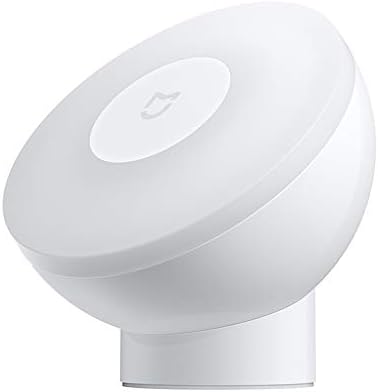 Xiaomi Night Light 2 New Mijia Led Induction Lamp 360 Rotating Adjustable Brightness Infrared Smart Motion Sensor with Magnetic Base [Energy Class A]