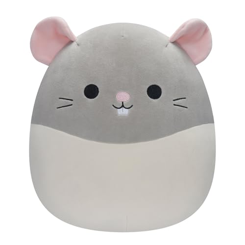 Squishmallows Originaux 30cm idée cadeau anniversaire peluche rat