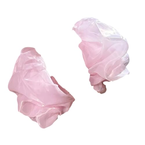 ZORESCOLEO Maniche elastiche a sbuffo decorative per braccio, maniche a sbuffo decorative per abiti da sposa e abiti da sera, rosa, as the pic show