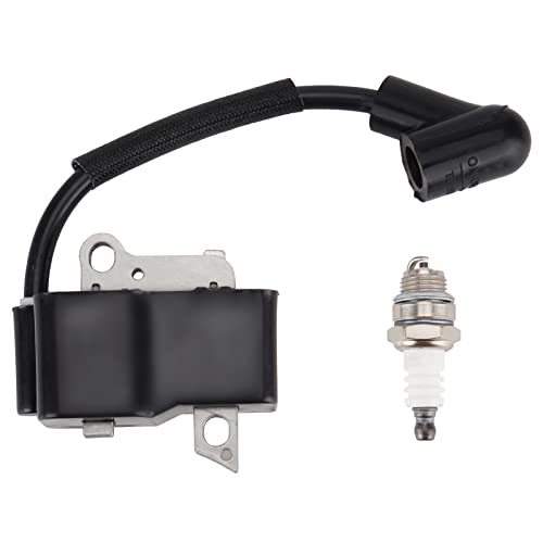 Magorfas Ignition Coil 545202701 with Spark Plug for Poulan Pro PP5020 PP5020AV PP4818A Chainsaw
