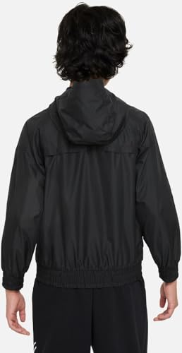 Chaqueta corta viento Nike Windrunner niños capucha ligera 4