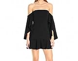 Trägerlos BCBGMax Azria Damen Simone Kleid - Schwarz - 30