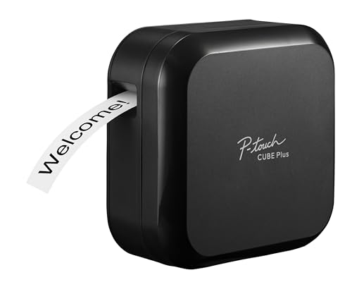 Image of Brother P-touch CUBE Plus PT-P710BT Versatile Label Maker with Bluetooth Wireless Technology (Renewed Premium)