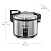 Proctor Silex Commercial 37560R Rice Cooker/Warmer, 60 Cups Cooked Rice Capacity, Nonstick Inner Pot, Hinged Lid, Stainless Steel Housing, Conforms to NSF
