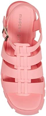 Madden Girl Women's Gennesis Heeled Sandal, Pink Paris, 8 | Image 4