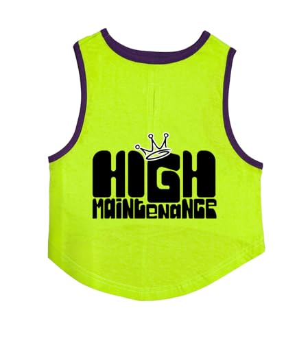 Image of CutiePaw T-Shirt for Dogs and Cats (Pack of 1) | Printed Pet T-Shirts | Dog T Shirts | Trendy Vest | Sleeveless Cotton Tshirt | Comfortable & Breathable Pet Clothing | Summer Tshirts for Dogs and Cats