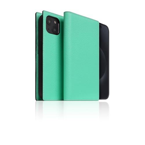 Étui portefeuille iPhone 15 avec coque détachable MagSafe en cuir bleu sarcelle