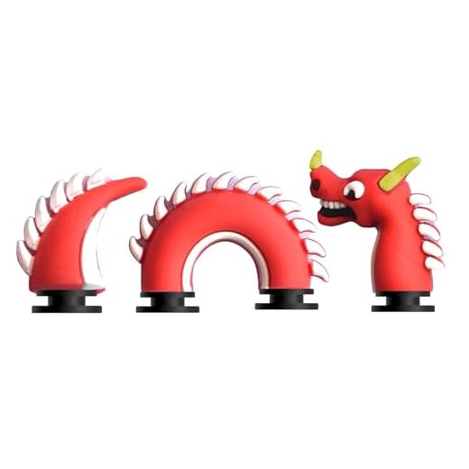 Macetas de cocina agujero moda zapato tendencia accesorio zapato zapato a juego PVC hebilla manual agujero DIY decoración de zapatos agujero otros muebles de exterior para niños (rojo, talla única)