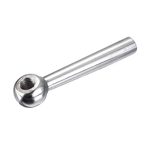 Image of uxcell Milling Machine Ball Table Handle, 1Pcs M10 Threaded 82mm /3.23 inch Length Ball Crank Table Handle Revolving Handle Replacement Parts for Industry Accessory