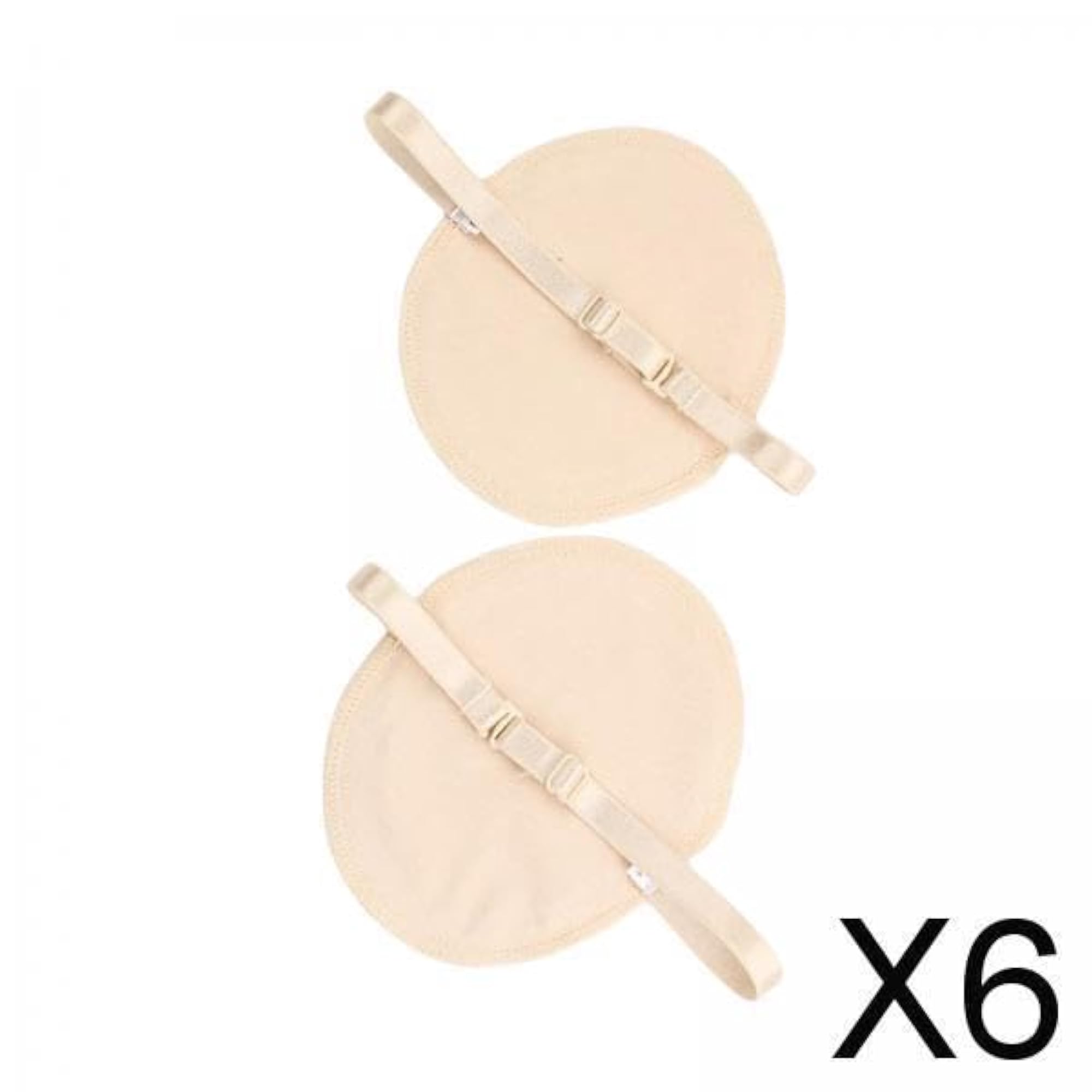 6x2x Washable Underarm Armpit Sweat Pads for Women