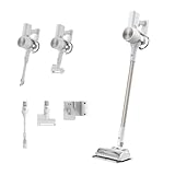 XIAOMI Vacuum Cleaner G20, Aspiradora Escoba sin Cable, 150AW, Luces LED, filtrado eficiente, batería de Larga duración, Blanco