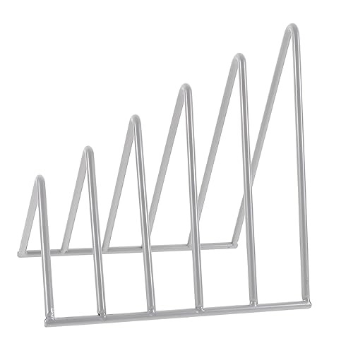 KALLORY Vinyl Record Holder Bookends for Desk Office Bookshelf Accessories File Organizer Bookend for Heavy Books