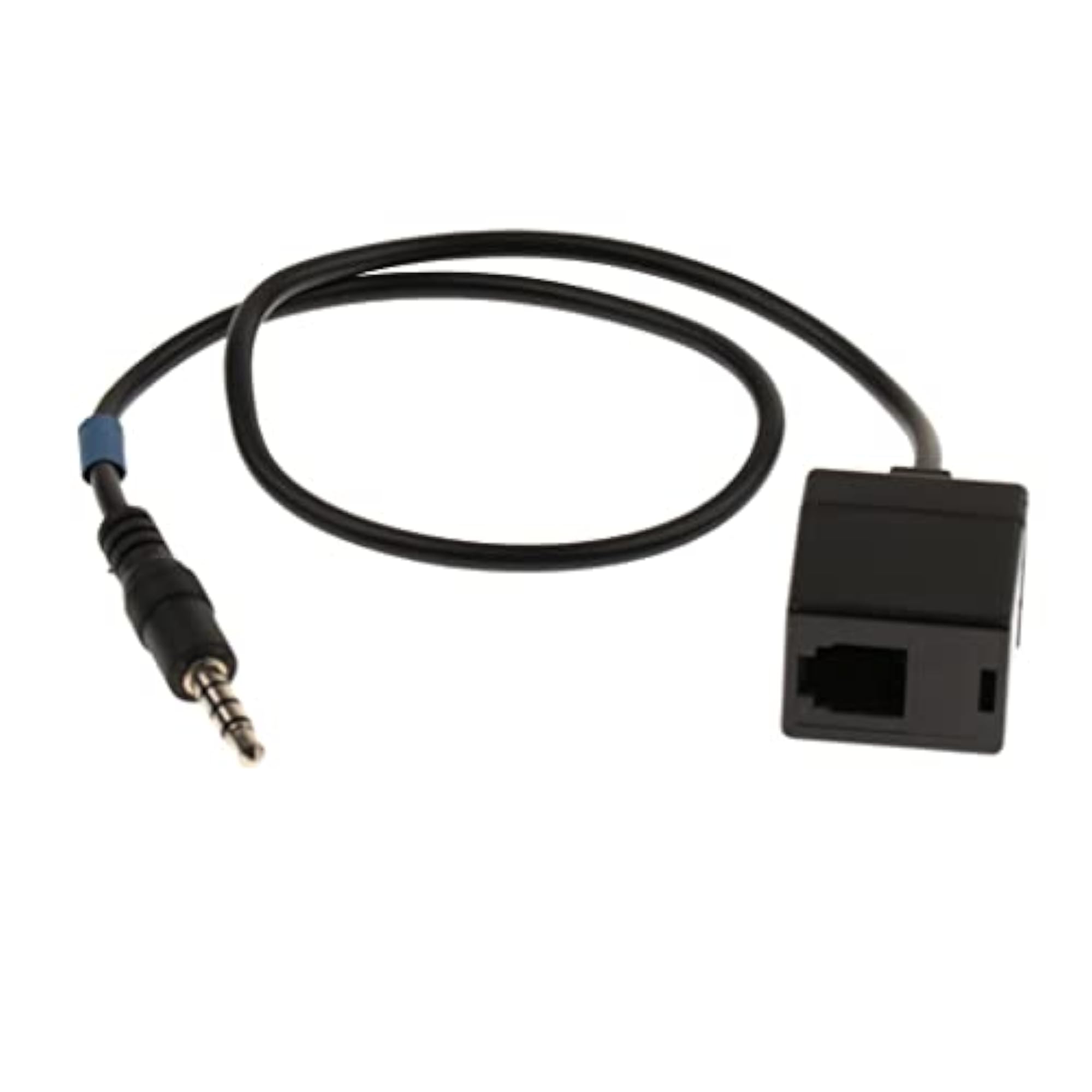 3.5mm Male Jack to RJ9 Female Adapter Extension Cable