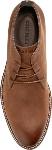 Cole Haan Cole Haan Mens Berkshire Chukka Boot, Dark Sequoia/Natural, 8.5-M US