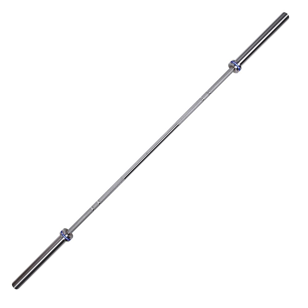 Insportline Olympische Langhantel mit 6 Nadellagern (675 kg), professionelle Stange, Wettkampf, 2,2 m