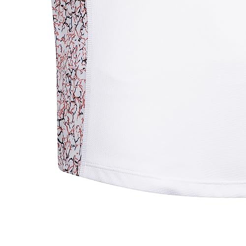 Image of adidas Girls' Long Sleeve Mock Neck Polo Shirt