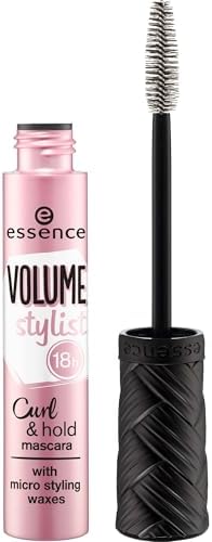 essence | Volume Stylist 18Hr Curl & Hold Mascara with Micro Styling Waxes | Cruelty Free - Black