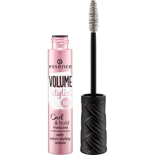 essence | Volume Stylist 18Hr Curl & Hold Mascara with Micro Styling Waxes | Cruelty Free - Black
