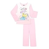 Care Bears Little Girls 2 Piece Pajamas Sleep Set (6-6X) Pink