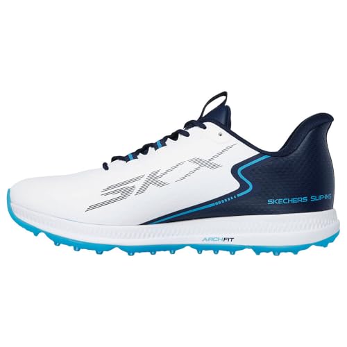 Skechers Go Golf Elite 6, White/Navy, 11.5