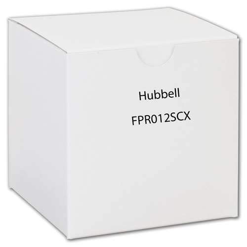Hubbell HUBFPR012SCX Rackmount Panel, Fiber, SC, Unloaded, 12 Port
