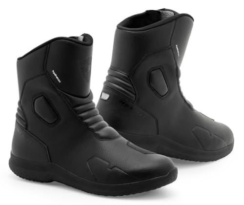 Bottes moto Revit Fuse H2O noir 46 cuir robuste et finitions premium