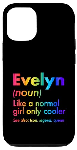 Evelyn Like A Normal Girl Only Cooler Queen ���O �X�}�z�P�[�X iPhone 12/12 Pro �p
