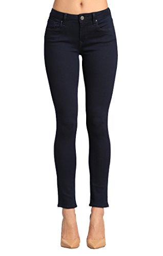 Mavi Womens Alexa Denim Mid Rise Skinny Jeans Blue 29