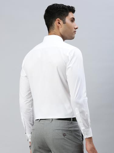 Image of RAMRAJ COTTON Men Full Sleeve Shirt | Prestigious Fit | Elegant Daily Formal Wear