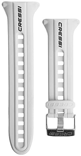 Cressi Silicone WATCHBAND White Trockenanzug, M