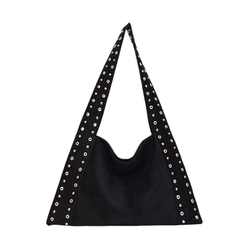 Sac fourre-tout en faux daim femme grand sac à main bureau et voyage vintage